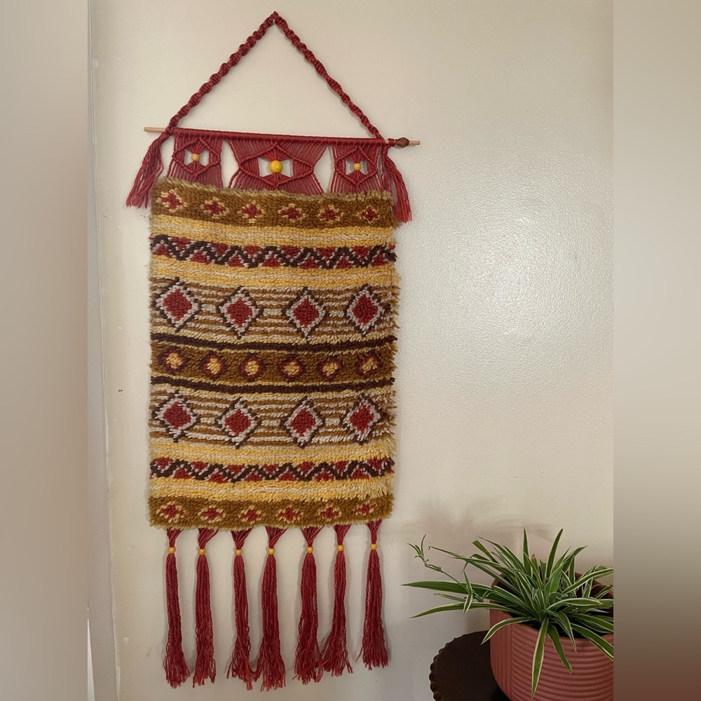 Handcrafted Bohemian Wall Hanging